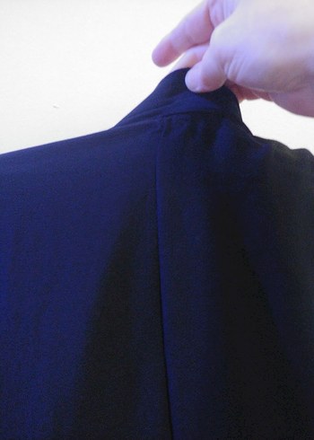 Siyah ferace defosuz özel dikim - Görsel 9