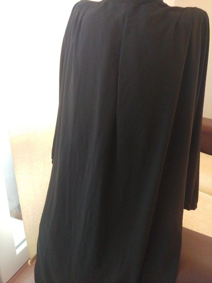 Siyah ferace defosuz özel dikim - Görsel 4