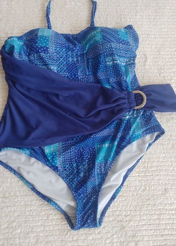 Mavi Bağlamalı Bohem Uzun Mayo - Görsel 6