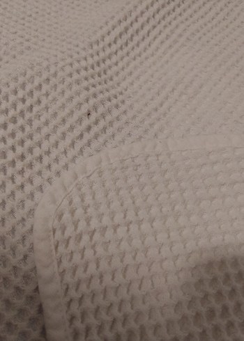 beyaz işkembe desenli pike - Görsel 4