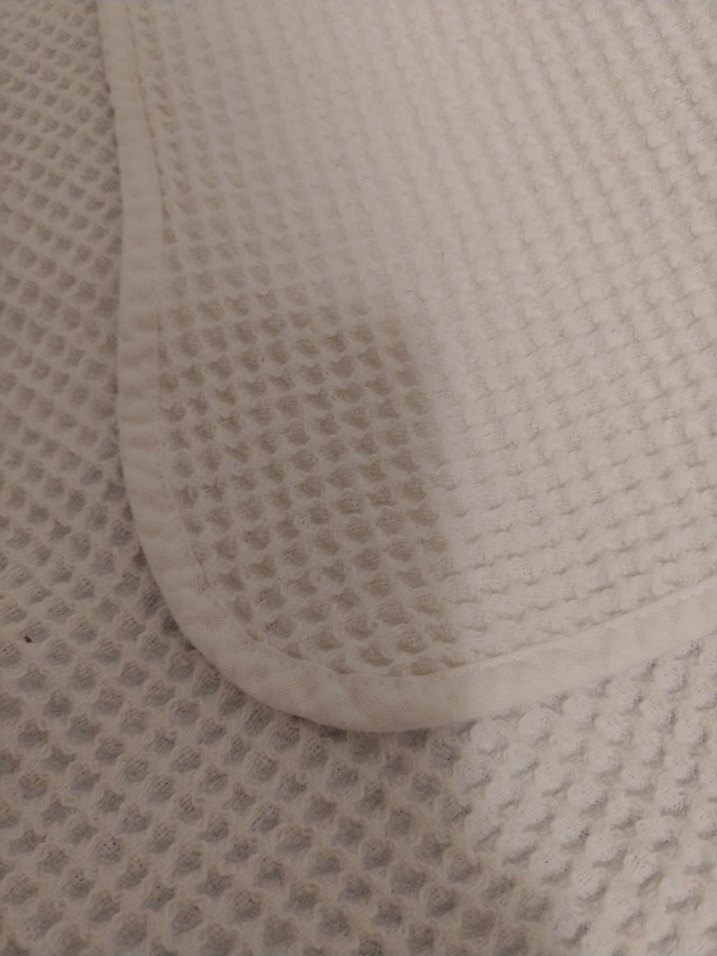 beyaz işkembe desenli pike - Görsel 3