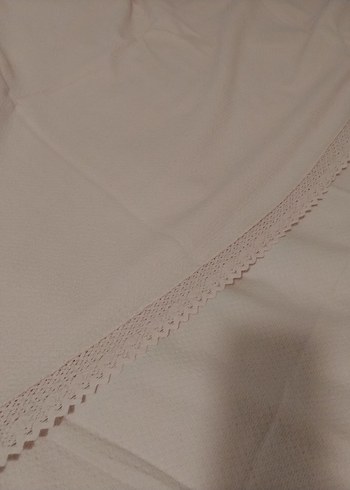 Pudra renk çift kişilik pike - Görsel 6