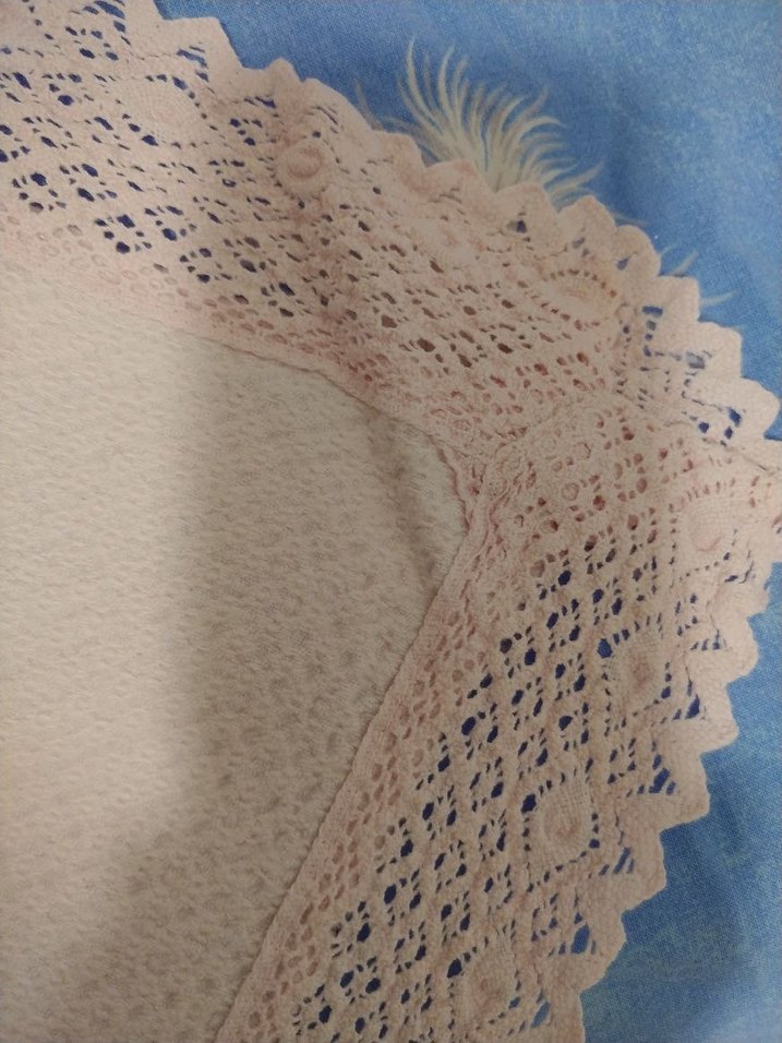 Pudra renk çift kişilik pike - Görsel 2