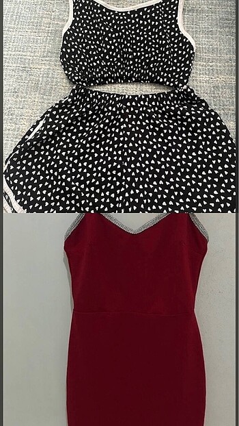 elbise ve pijama takımı