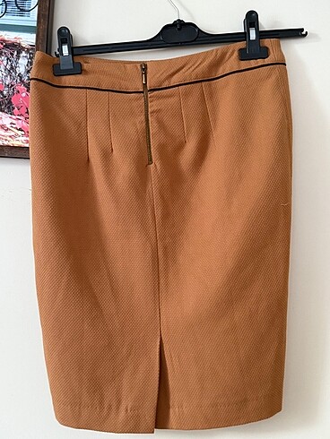LC Waikiki LCW marka hardal,camel rengi kalem etek
