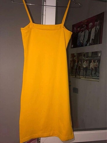 H&M H&M Sarı Mini Elbise