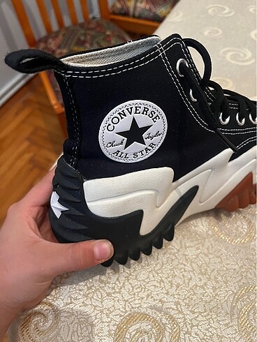 37,5 Beden siyah Renk CONVERSE RUN STAR