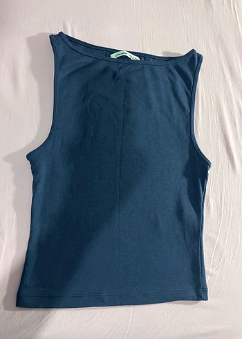 Kadın Lacivert Yüksek Yakalı Atlet - Görsel 2