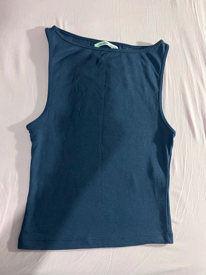 Kadın Lacivert Yüksek Yakalı Atlet - Görsel 2