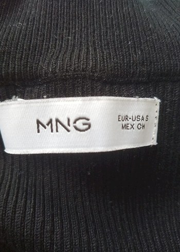 Kadın Siyah Yüksek Yakalı Atlet - Görsel 3