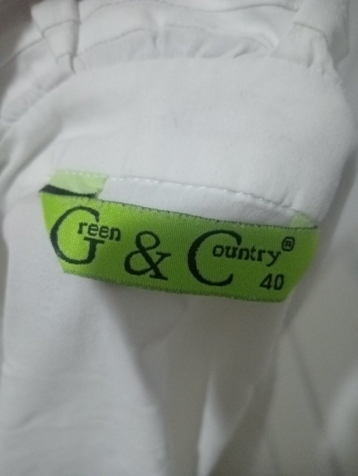 Pamuk Beyaz Uzun Kollu Düğmeli Kadın Gömlek - Görsel 5