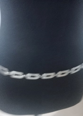 Zincir Detaylı Siyah Kadın Kemer - Görsel 2