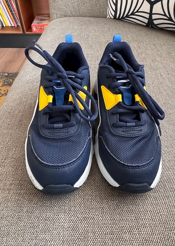 Puma Koyu Mavi Erkek Çocuk Sneakers