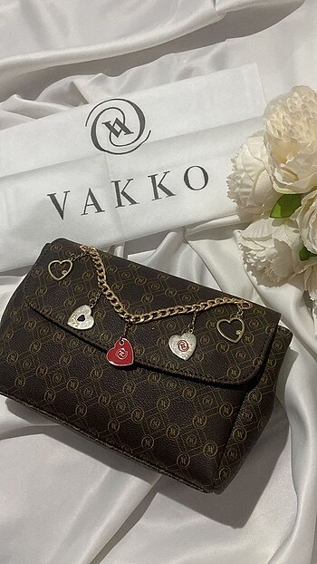 Vakko kalp aksesuar zincir askılı çanta
