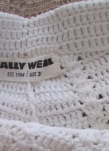m Beden beyaz Renk Tally weijl şort