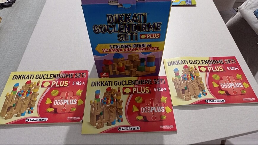 Beden Renk dikkat güçlendirme seti