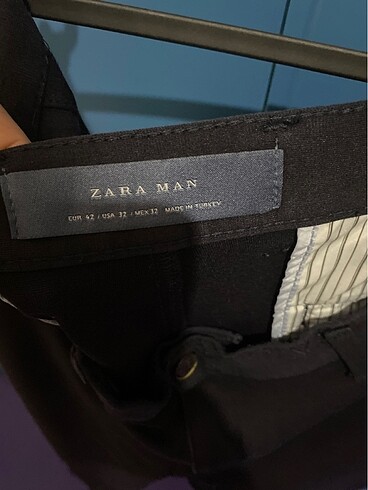 Zara Zara kumaş siyah pantolon