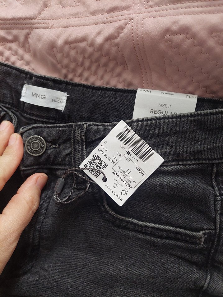 Koyu Gri Denim Jean — görsel 3/3