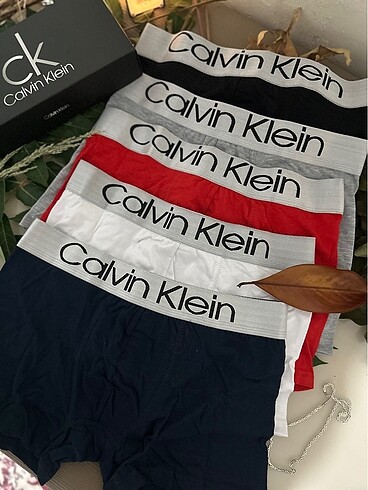 Calvin 5 Li Erkek Boxer