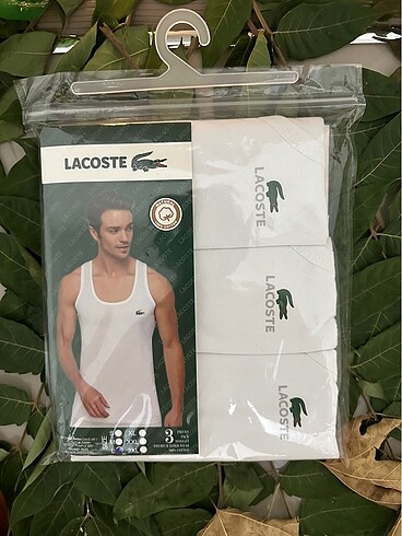 Orijinal Baskılı 3 Lacoste