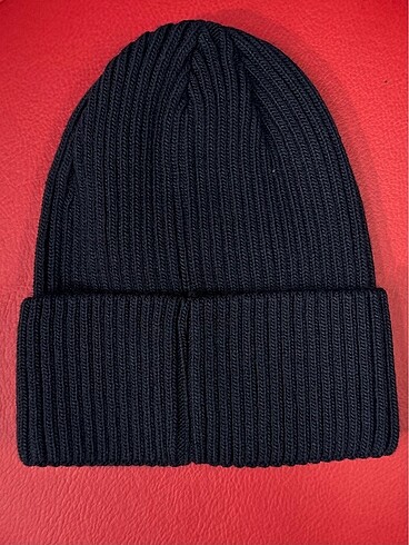 Beden Siyah Calvin Ribana Örgülü Unisex Bere