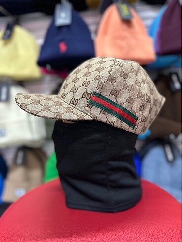Gucci Bej Uniseks Şapka