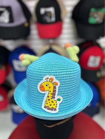 Çocuk Hasır Şapka - Görsel 4