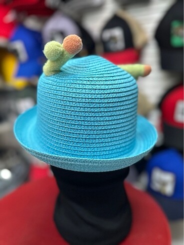 Çocuk Hasır Şapka - Görsel 5