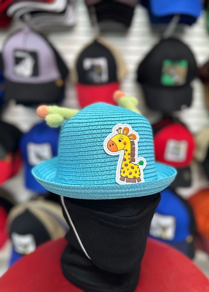 Çocuk Hasır Şapka - Görsel 2