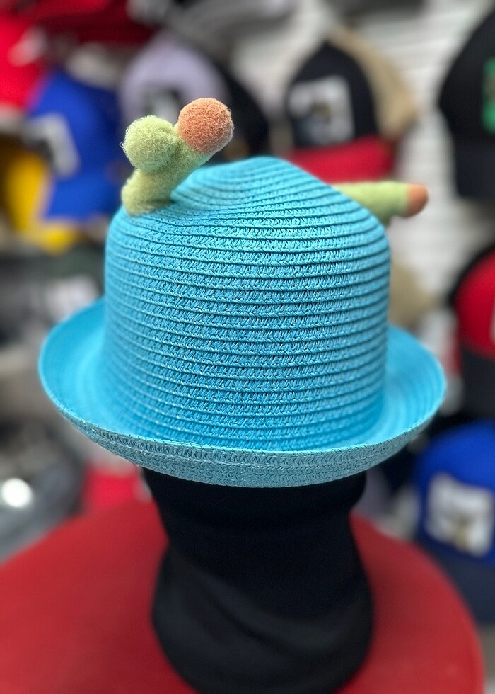 Çocuk Hasır Şapka - Görsel 5