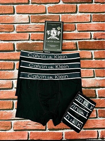 Calvin Klein 3Lü Set Boxer
