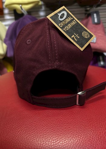 Bordo Uniseks Palm Angels Şapka - Görsel 4