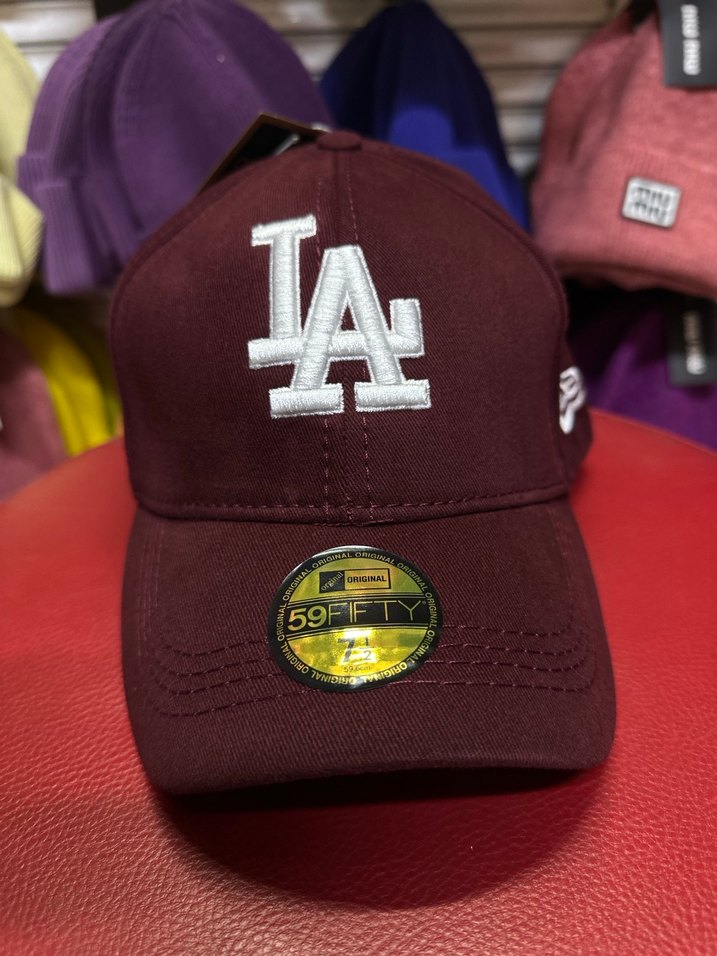 Bordo Uniseks Palm Angels Şapka - Görsel 2