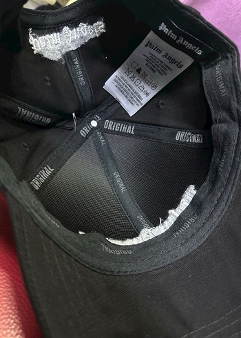 Siyah Palm Angels Uniseks Şapka - Görsel 5