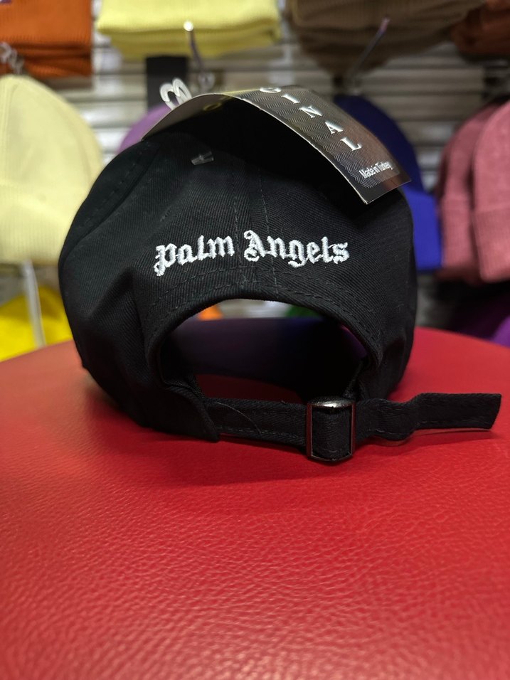 Siyah Palm Angels Uniseks Şapka - Görsel 4