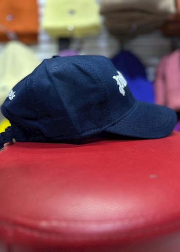 Lacivert Palm Angels Uniseks Şapka - Görsel 3