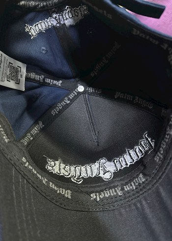 Lacivert Palm Angels Uniseks Şapka - Görsel 5