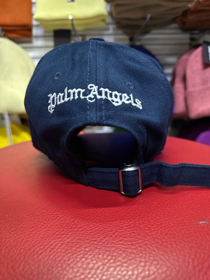 Lacivert Palm Angels Uniseks Şapka - Görsel 4