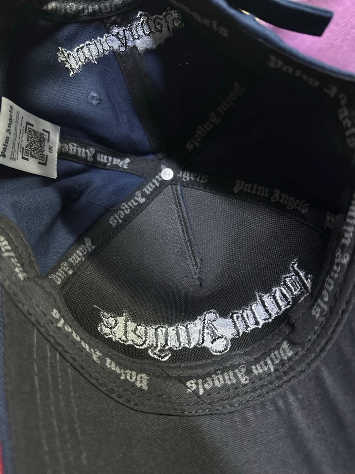 Lacivert Palm Angels Uniseks Şapka - Görsel 5