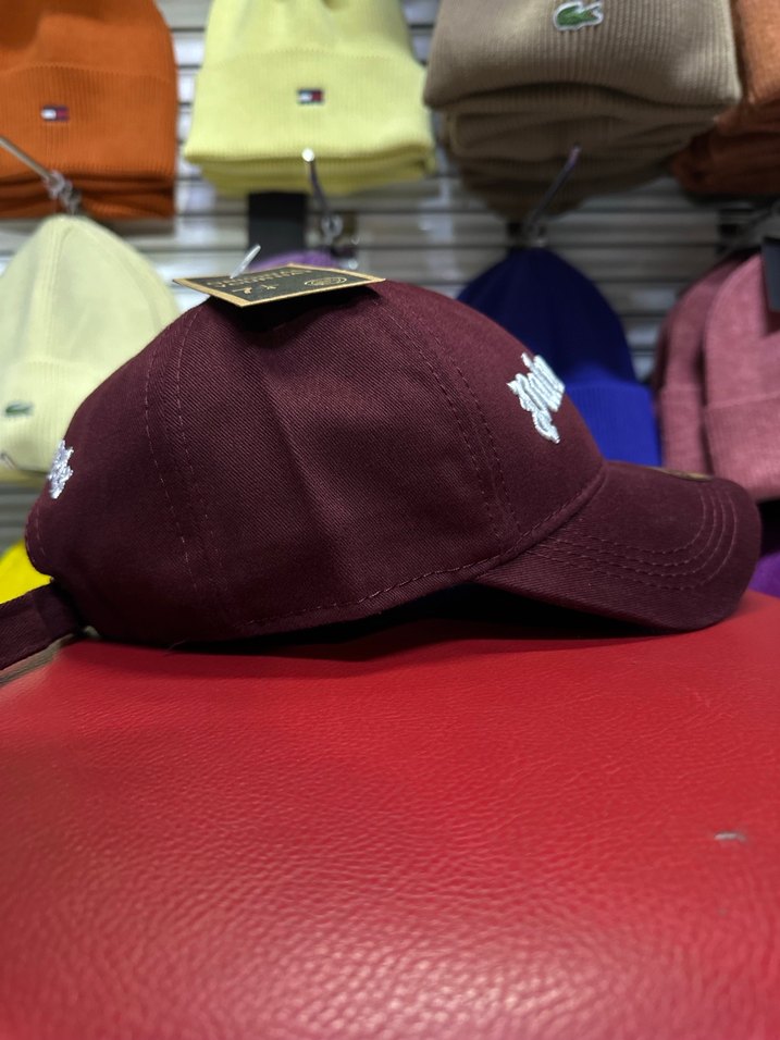 Bordo Palm Angels Uniseks Şapka - Görsel 3