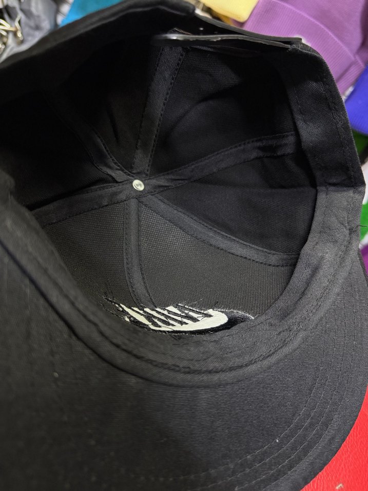 Siyah Nike Erkek Uniseks Hip-Hop Şapka - Görsel 5