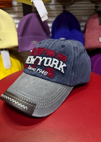 Eskitme Denim Uniseks Şapka - Görsel 2