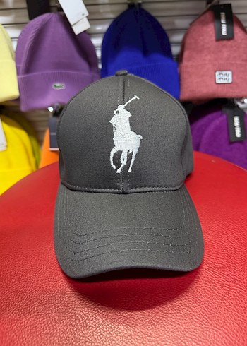 Gri Uniseks Koton Şapka Çıtçıt Ayarlı - Görsel 2