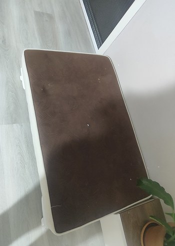 Beden Kahverengi Basamak Platformu Puf