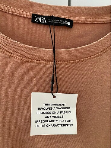 Zara Bluz etiketli