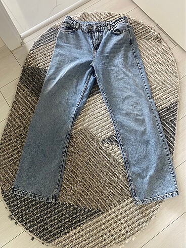 Yüksek bel wide leg jeans