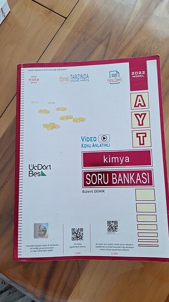 KİMYA KONU ÖZETLİ AYT SORU BANKASI