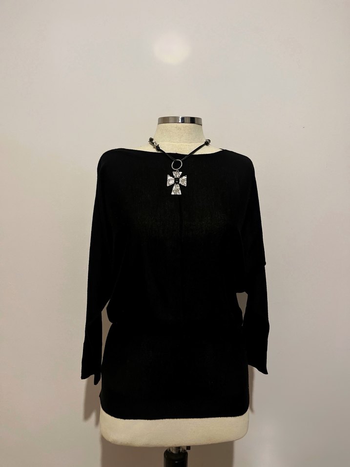 Kayık yaka üst - Görsel 2