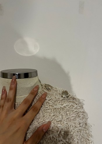 Guess Örgü Triko Kazak - Görsel 5