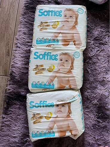 Soffio BEBEK BEZİ 3 numara 34?lü